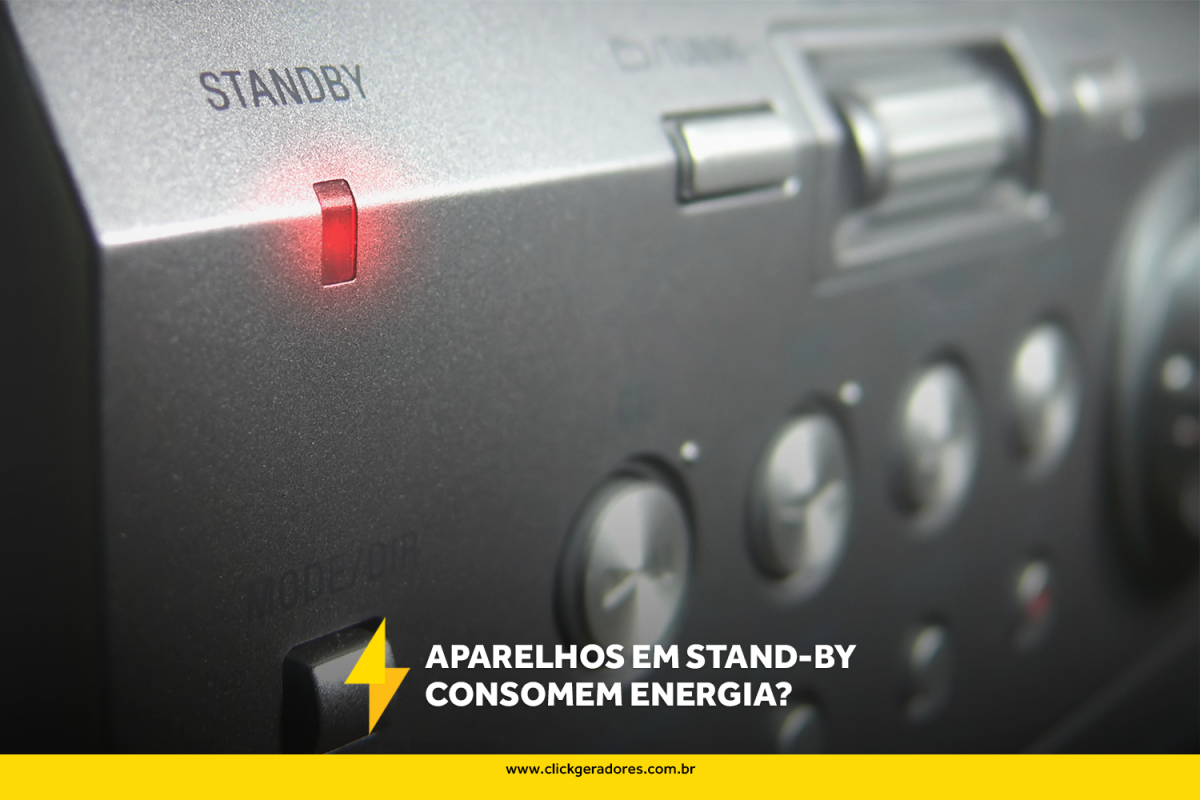 Aparelhos em stand-by consomem energia?