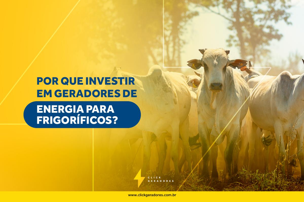 Por que investir em geradores de energia para frigoríficos?