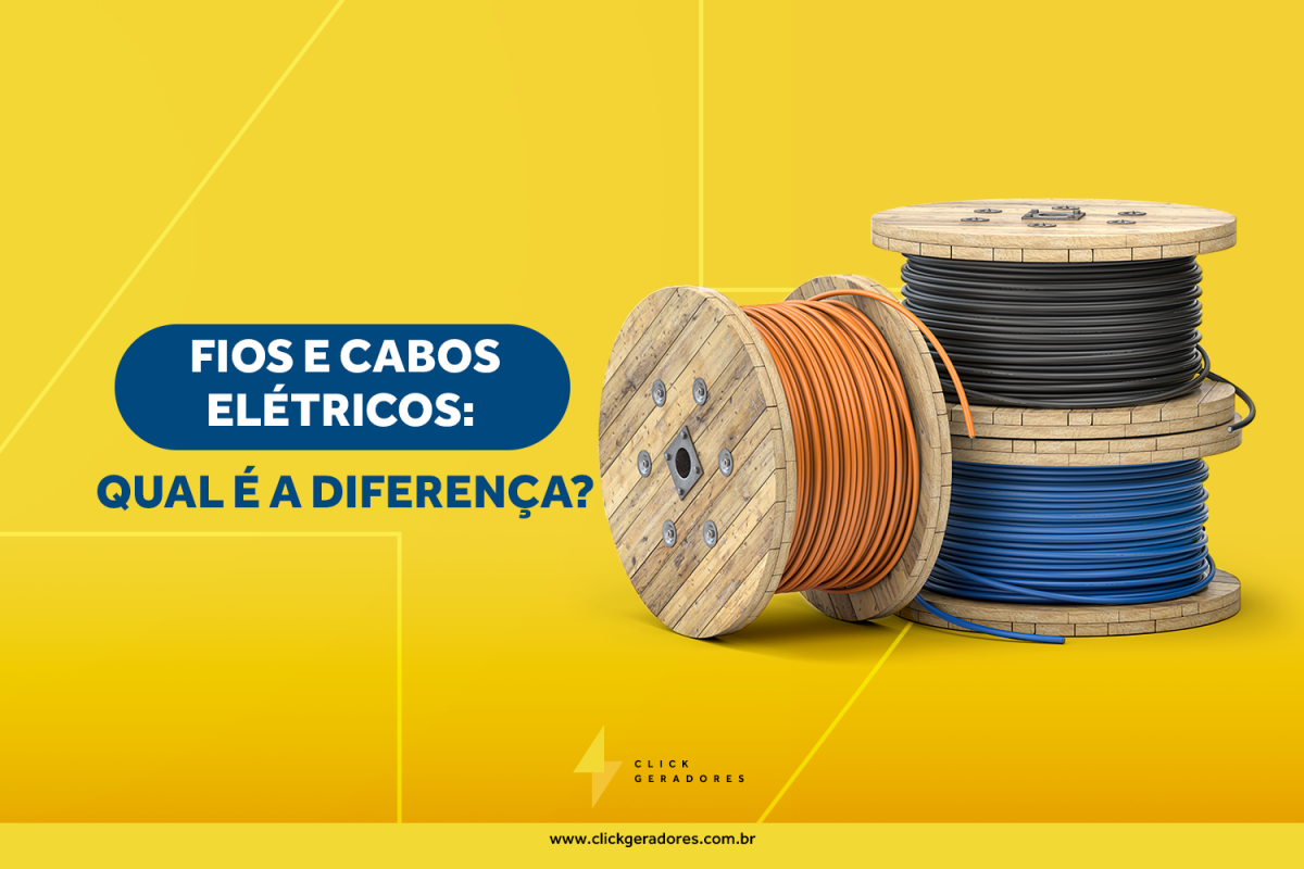 Fios e cabos elétricos: qual é a diferença?