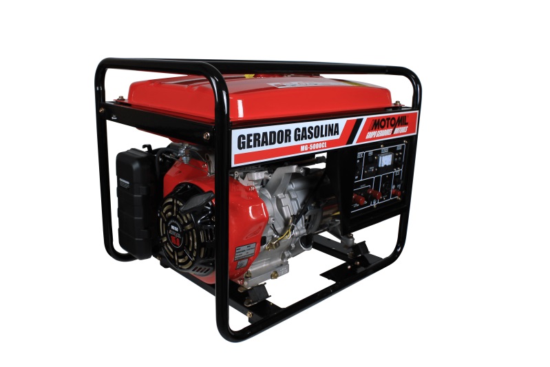 Gerador de energia Motomil MG-5000CL 5 kVA - partida manual - monofásico - 110V/220V