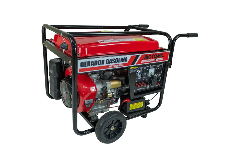 Gerador de energia Motomil MGT-8000CLE 7,0 kVA - partida elétrica - trifásico - 127V/220V