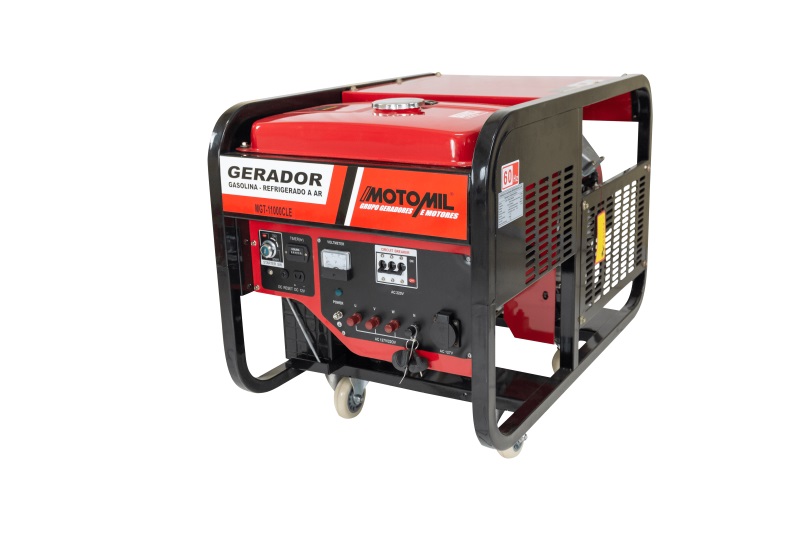Gerador de energia Motomil MG-11000CLE 10,5 kVA - partida elétrica - monofásico - 110V/220V