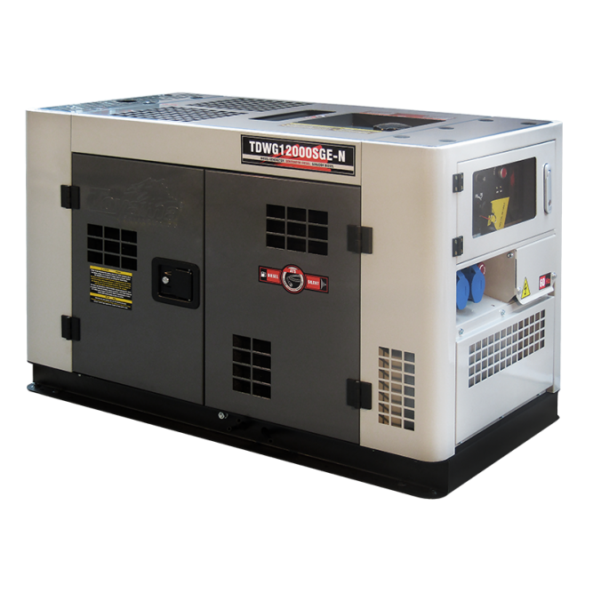 Gerador de energia Toyama TDWG12000SGE-N 10,0 kVA - partida elétrica - monofásico - 110V/220V