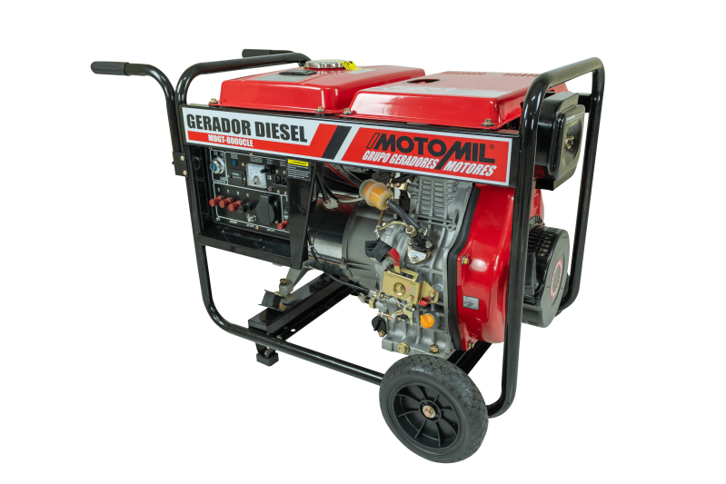 Gerador de energia Motomil MDGT-8000CLE 6,6 kVA - partida elétrica - trifásico - 220V/380V
