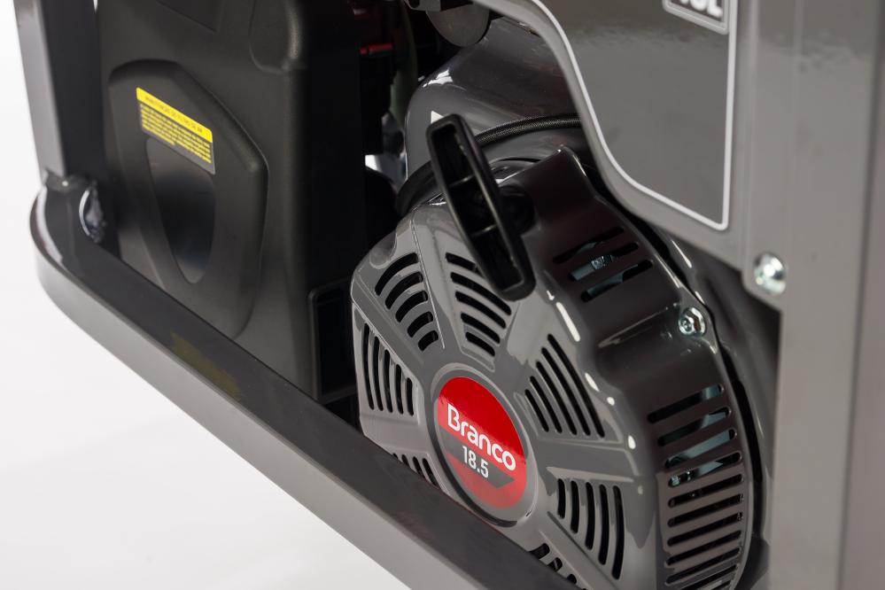 Gerador de energia Branco B4T-11000E 11,0 kVA - partida elétrica - monofásico 110V/220V