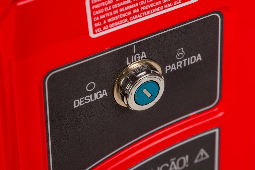 Gerador de energia Branco B4T-11000E 11,0 kVA - partida elétrica - monofásico 110V/220V