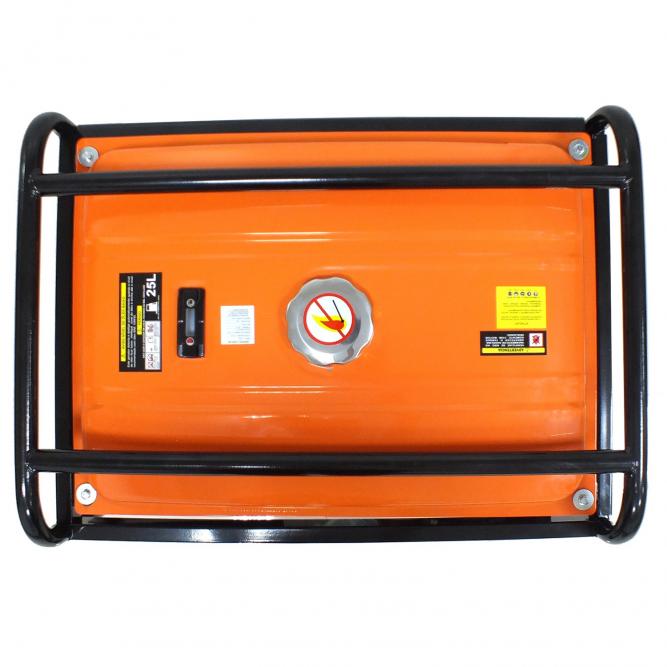 Gerador de energia Vulcan VG 8100 6,5 kVA - partida manual - monofásico - 127V/220V