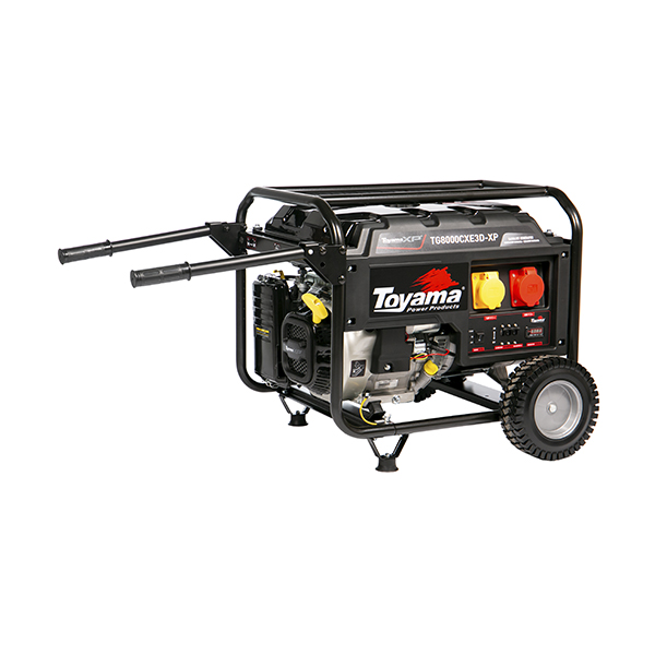 Gerador de energia Toyama TG8000CX3ED-XP 8,0 kVA - partida elétrica - trifásico - 110V/220V