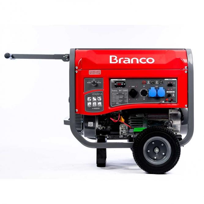 Gerador De Energia Branco B4T 13000 E 13 0 KVA Partida El trica quantos-metros-cubicos-tem-uma-ca-amba-librain