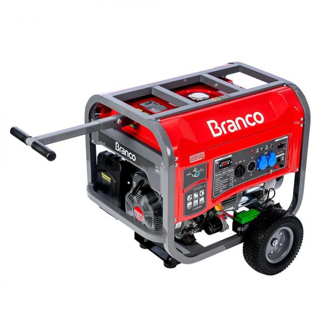 Gerador de energia Branco B4T-13000 E 13,0 kVA - partida elétrica - monofásico - 110V/220V