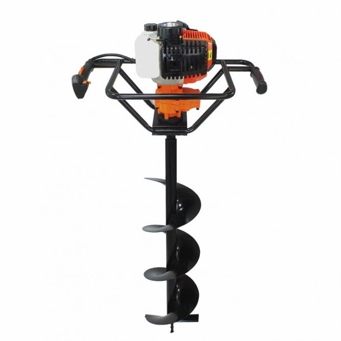 Perfurador de Solo à Gasolina Vulcan VPS520 52CC - com Broca 80x20