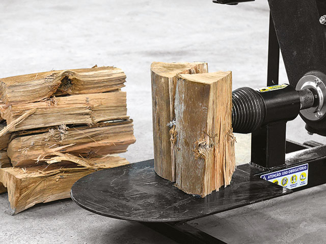 Rachador de lenha Maquinafort - para motocultivador à gasolina 6,5cv e 7,0cv