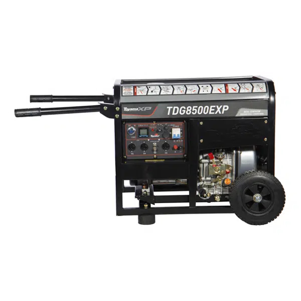 Gerador de energia Toyama TDG8500EXP-ATS Ready 7,0 kVA - partida elétrica - monofásico - 110V/220V