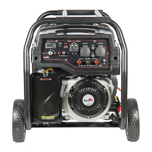 Gerador de energia Toyama TG10000CXE DIGITAL AVR 9,0 kVA - partida elétrica - monofásico - 110V/220V