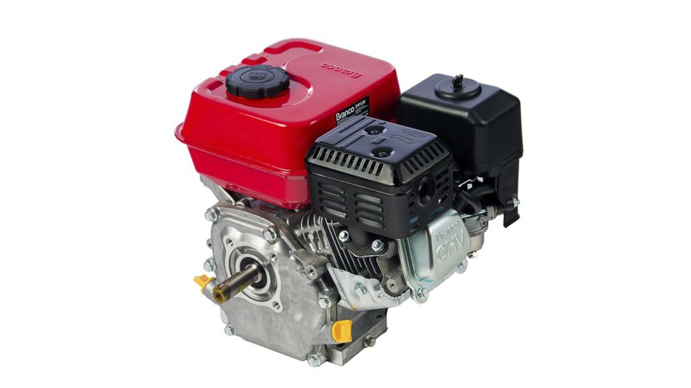 Motor Horizontal Branco B4T-5.5H 5,5cv - Gasolina - Partida Manual - Sem Alerta de Óleo