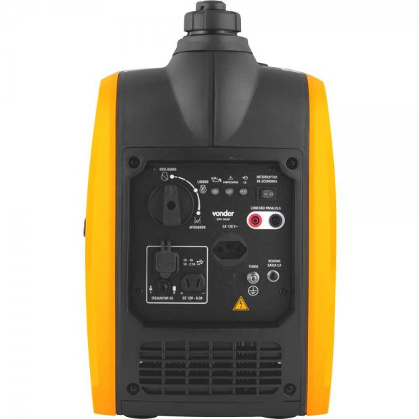 Gerador de energia Inverter Vonder GIV 2020 2,0 kVA - partida manual - monofásico - 220V