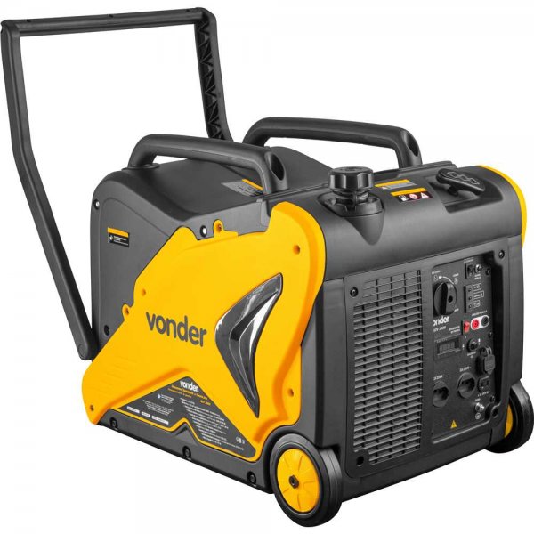 Gerador de energia Inverter Vonder GIV 3000 3,0 kVA - partida elétrica - monofásico - 110V