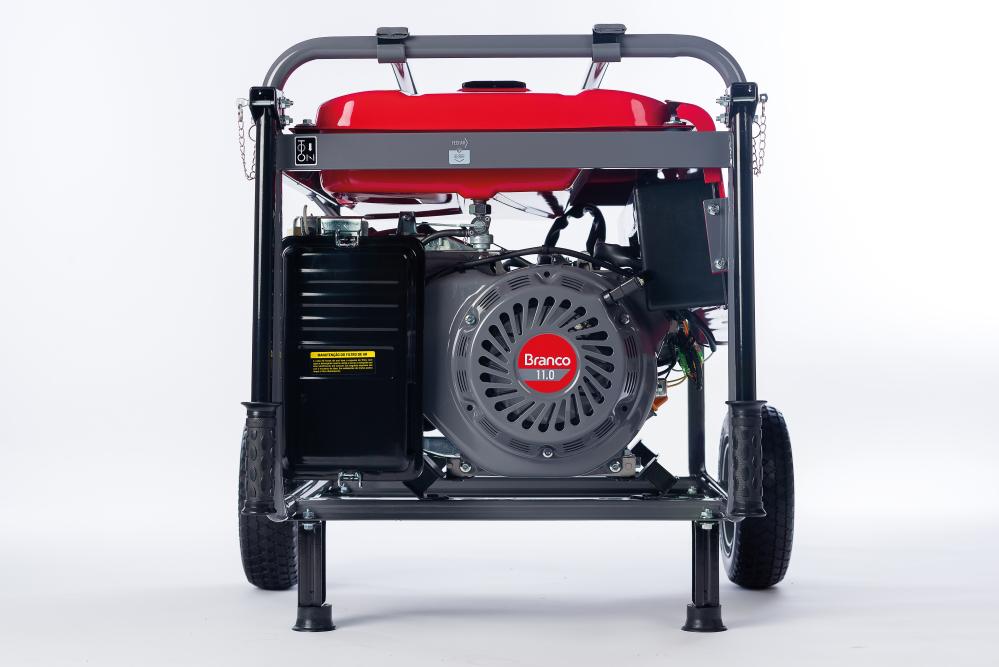 Gerador de energia Branco B4T-5000 4,5 kVA - partida manual - monofásico - 110V/220V