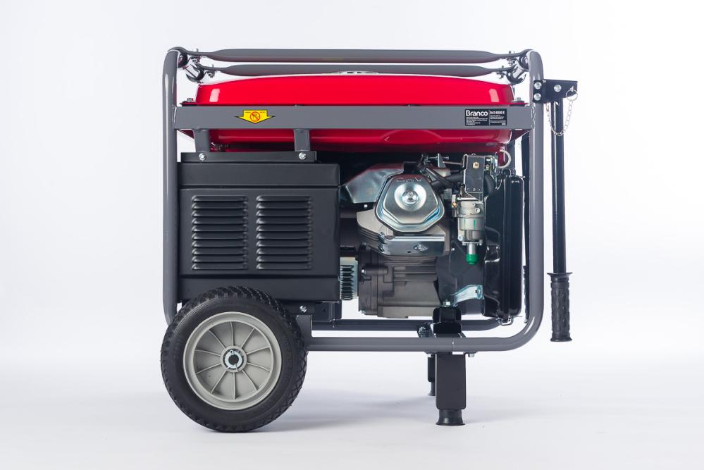 Gerador de energia Branco B4T-6500 E 5,5 kVA - partida elétrica - monofásico - 110V/220V