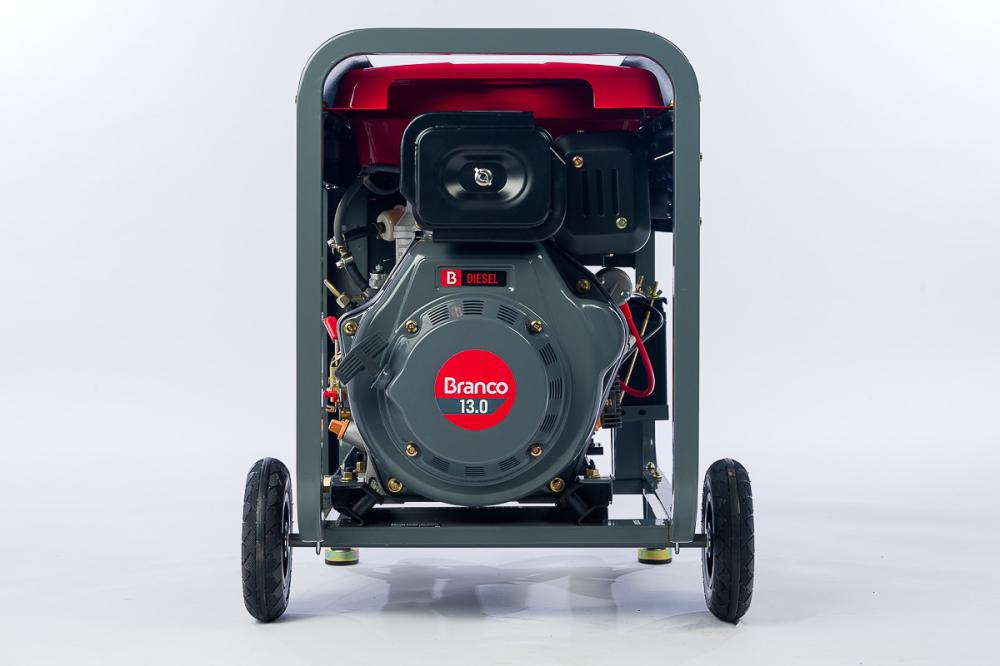 Gerador de energia Branco BD-8000 E3 8,0 kVA - partida elétrica - trifásico - 380V