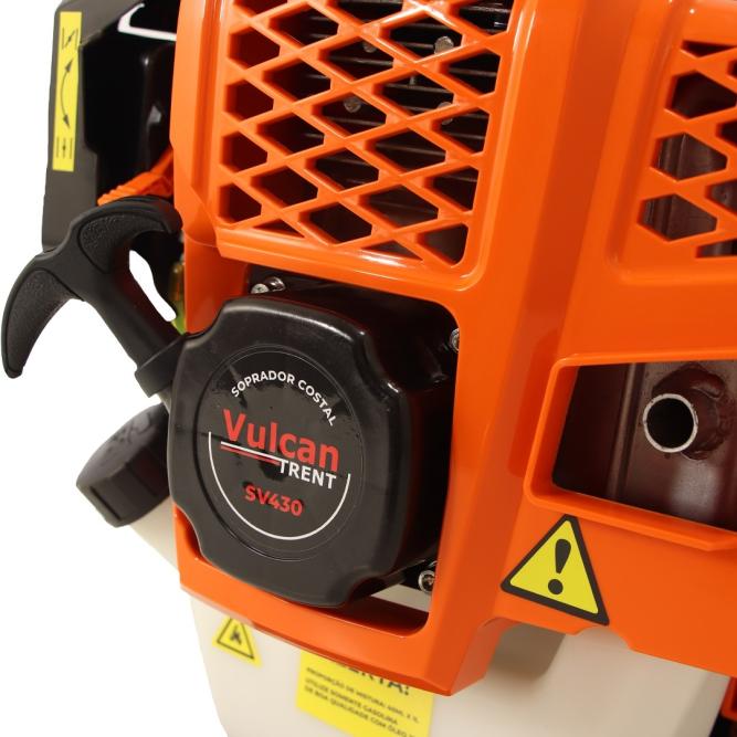 Soprador de Folhas Costal Vulcan SV430 2T - 43CC - Gasolina - Partida Manual