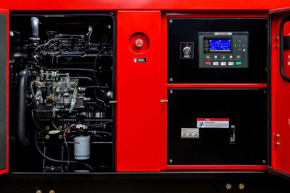 Gerador de energia Branco BD-44000 E3 S ATS integrado 48,0 kVA - trifásico - 220V/380V