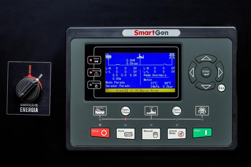 Gerador de energia Branco BD-44000 E3 S ATS integrado 48,0 kVA - trifásico - 220V/380V