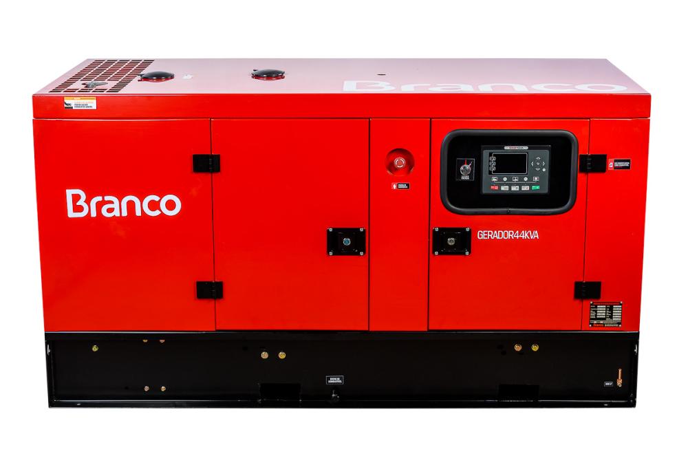 Gerador de energia Branco BD-44000 E3 S ATS integrado 48,0 kVA - trifásico - 127V/220V