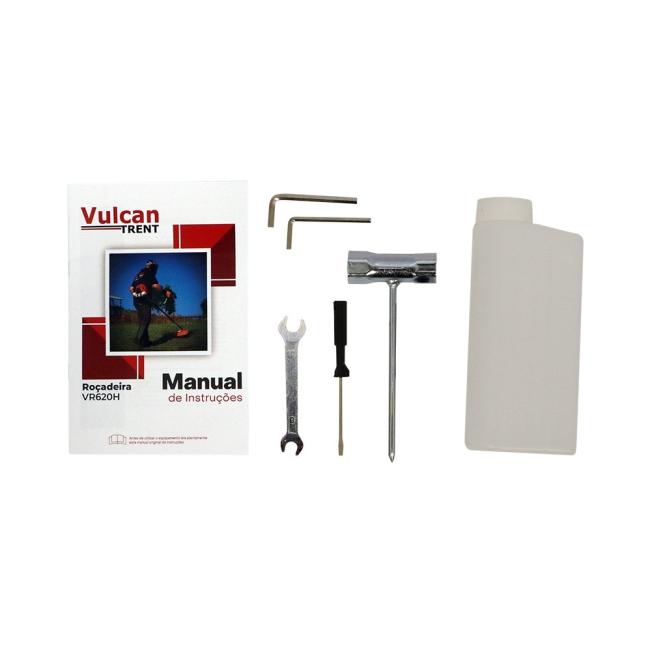 Roçadeira Lateral Profissional Vulcan VR620H 62CC - gasolina 2T 3HP