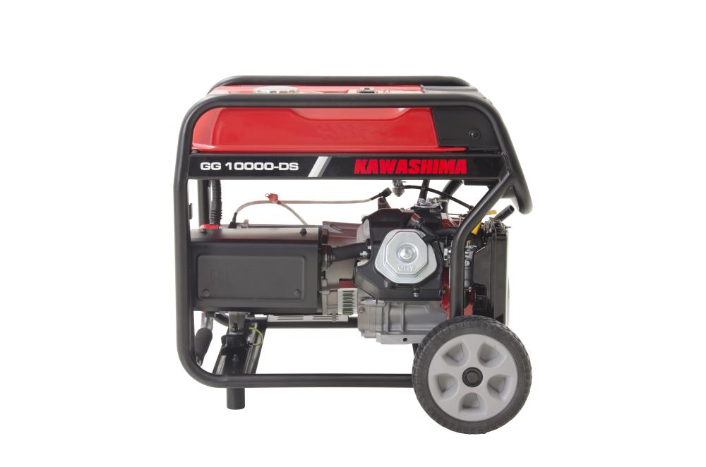 Gerador de energia Kawashima GG 10000-DS 9,0 kVA - partida elétrica - monofásico - 115V/230V
