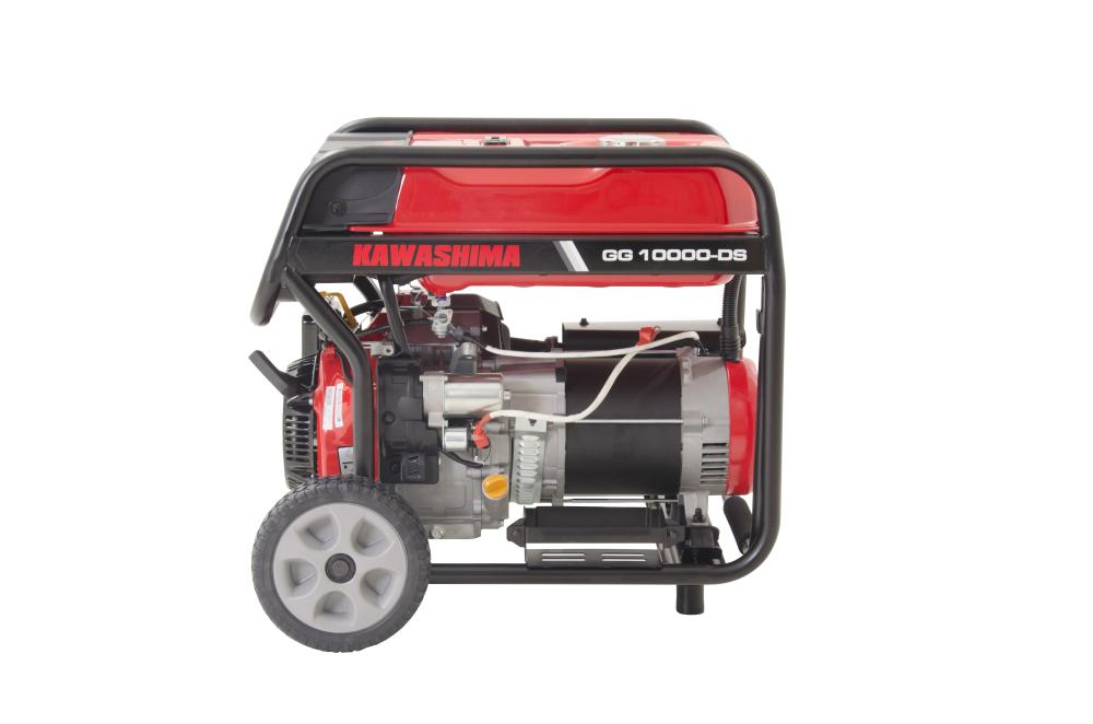 Gerador de energia Kawashima GG 10000-DS 9,0 kVA - partida elétrica - monofásico - 115V/230V