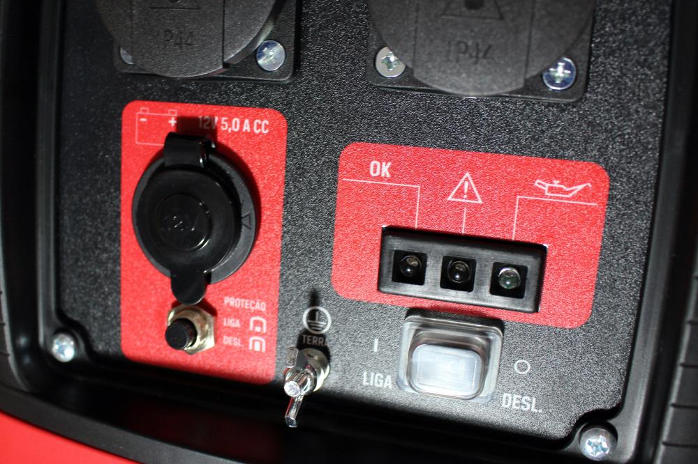 Gerador de energia Inverter Branco B4T-2000i 2,0 kVA - partida manual - monofásico - 110V