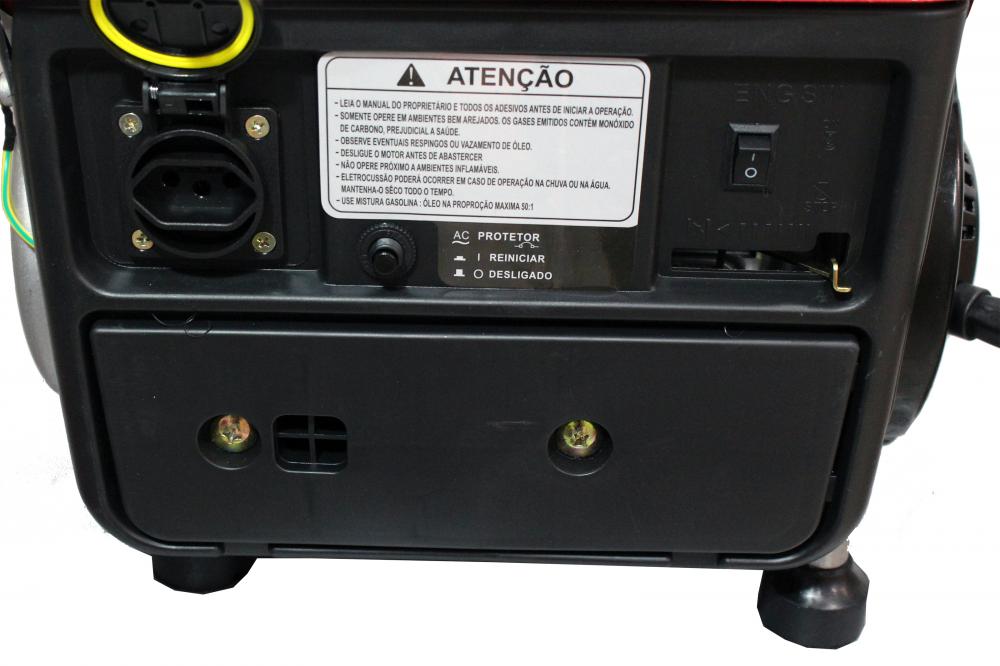 Gerador de energia Motomil MG-950 0,95 kVA - partida manual - monofásico - 110V