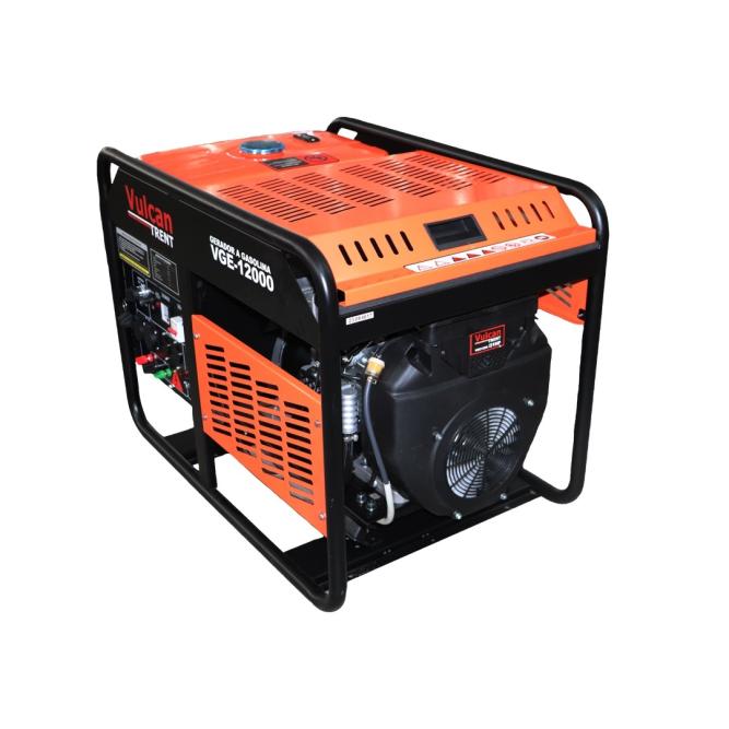 Gerador de Energia Vulcan VGE12000 12 KVA - Partida Elétrica - Monofásico 110V/220V