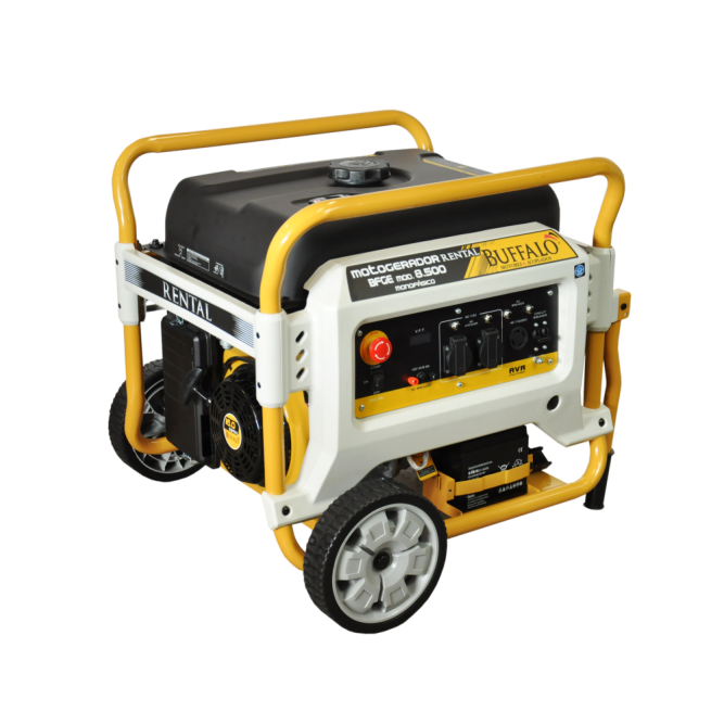Gerador de energia Buffalo BFGE-8500 Rental 8,5 kVA - partida elétrica - monofásico - 115V/230V