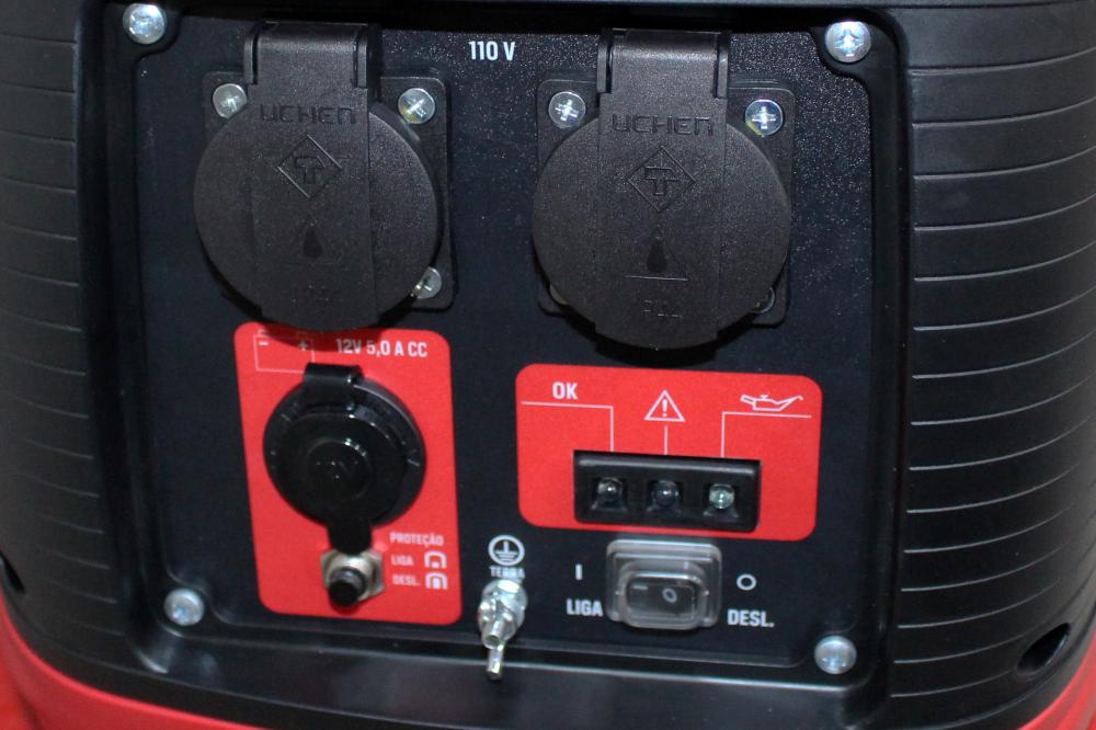 Gerador de energia Inverter Branco B4T-2000i 2,0 kVA - partida manual - monofásico - 220V