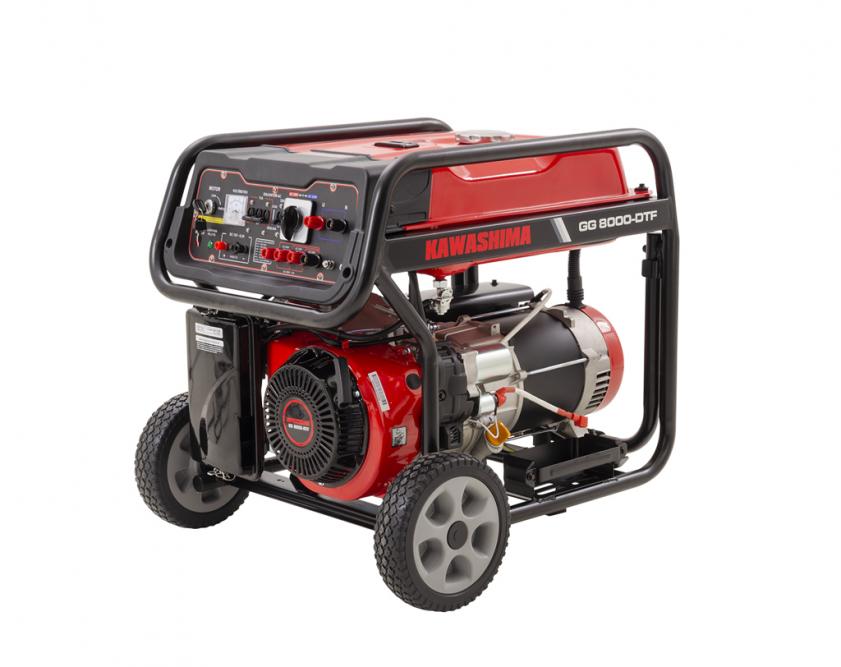 Gerador de energia Kawashima GG 8000-DTF 10,0 kVA - partida elétrica - trifásico - 380V