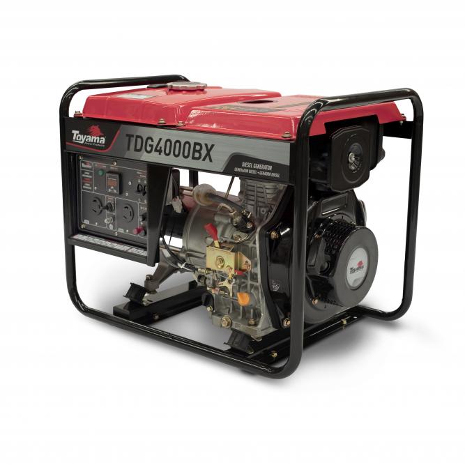Gerador de energia Toyama TDG4000BX 3,3 kVA - partida manual - monofásico - 110V/220V