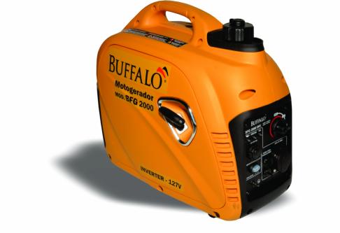 Gerador de energia Inverter Buffalo BFG 2000 2,2 kVA - partida manual - monofásico - 127V