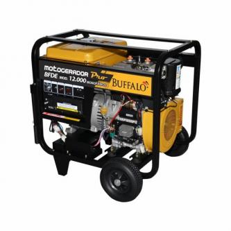 Gerador de energia Buffalo BFDE 12000 PRO Aberto 12,0 kVA - partida elétrica - monofásico - 115V/230V