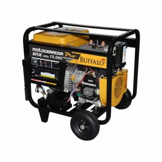 Gerador de energia Buffalo BFDE 15000 PRO Aberto 15,0 kVA - partida elétrica - trifásico - 115V/220V