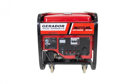 Gerador de energia Motomil MGT-11000CLE 10,5 kVA - partida elétrica - trifásico - 127V/220V