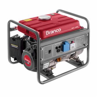 Gerador de energia Branco B4T-1300 1,3 kVA - partida manual - monofásico - 110V