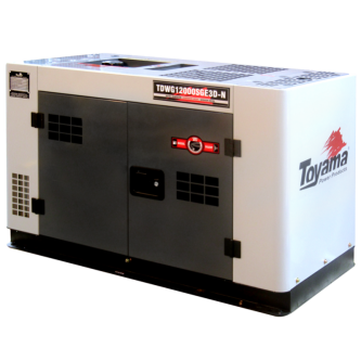 Gerador de energia Toyama TDWG12000SGE3D-N 12,6 kVA - partida elétrica - trifásico - 110V/220V