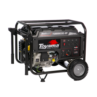 Gerador de energia Toyama TG8000CXE 7,0 kVA - partida elétrica - monofásico - 110V/220V