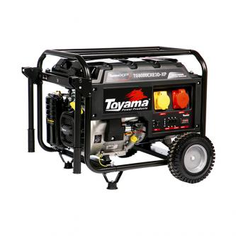 Gerador de energia Toyama TG8000CX3ED-XP 8,0 kVA - partida elétrica - trifásico - 110V/220V