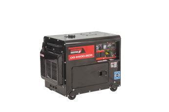 Gerador de energia Kawashima Serie E DG 6500-BSDS 5,5 kVA - partida elétrica - monofásico - 115V/230V