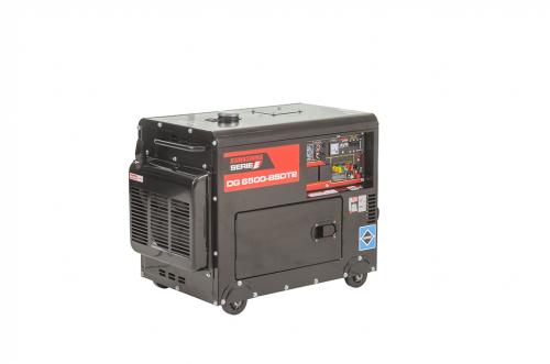 Gerador de energia Kawashima Serie E DG 6500-BSDT2 5,5 kVA - partida elétrica - trifásico 220V