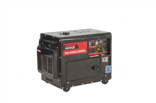 Gerador de energia Kawashima Serie E DG 8000-BSDS 6,2 kVA - partida elétrica - monofásico - 115V/230V