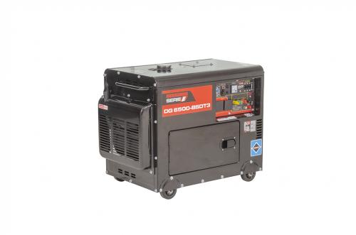 Gerador de energia Kawashima Serie E DG 6500-BSDT3 6,8 kVA - partida elétrica - trifásico 380V